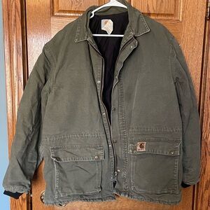 🦋3 for $10🦋 Men’s Carhartt Olive Green Coat